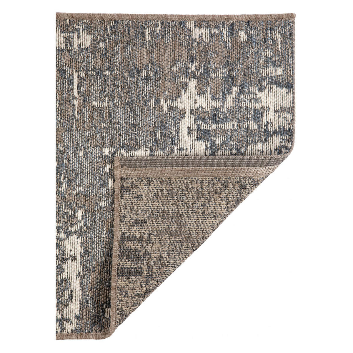 OUTDOOR-TEPPICH Catania 2 grau 60 x 110 cm - Grau, Textil (60/110cm) - Vivaraise