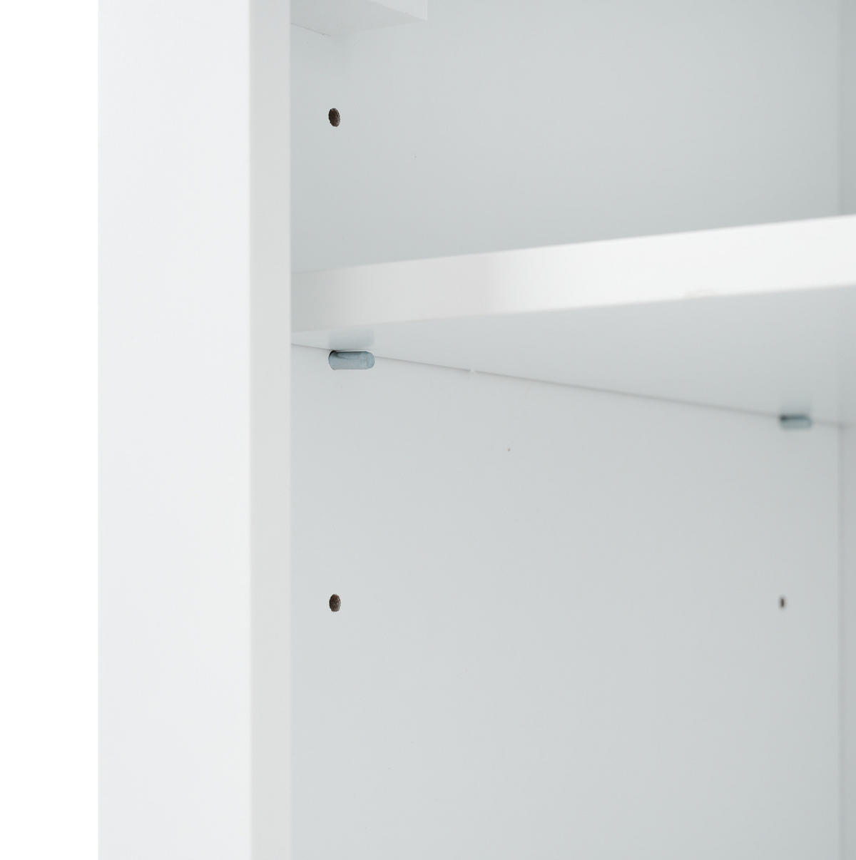 BADEZIMMER-HOCHSCHRANK 60x40x180 cm Weiß aus Holzwerkstoff mit Schränken & Schubladen - Weiß, Holzwerkstoff (60/180/40cm) - Modfu