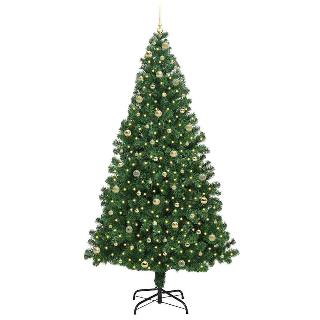 vidaXL Weihnachtsbaum Grün 240 cm