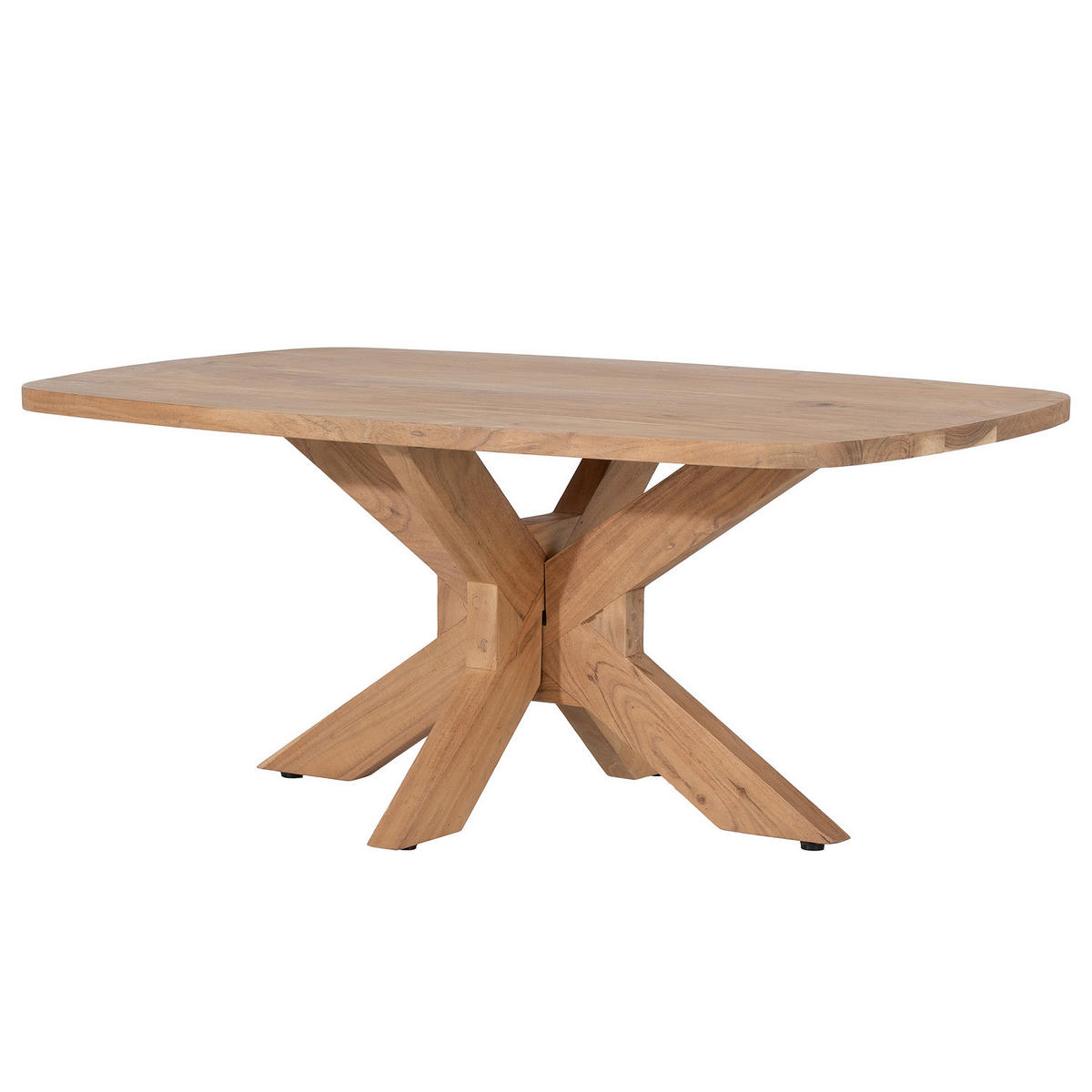 COUCHTISCH - Akazie massiv - 110 cm - Akaziefarben, Akazienholz/Holz (70/110/45cm) - home24