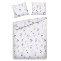BETTWÄSCHE Agnessa - Violett, Textil (160/200cm) - home&you