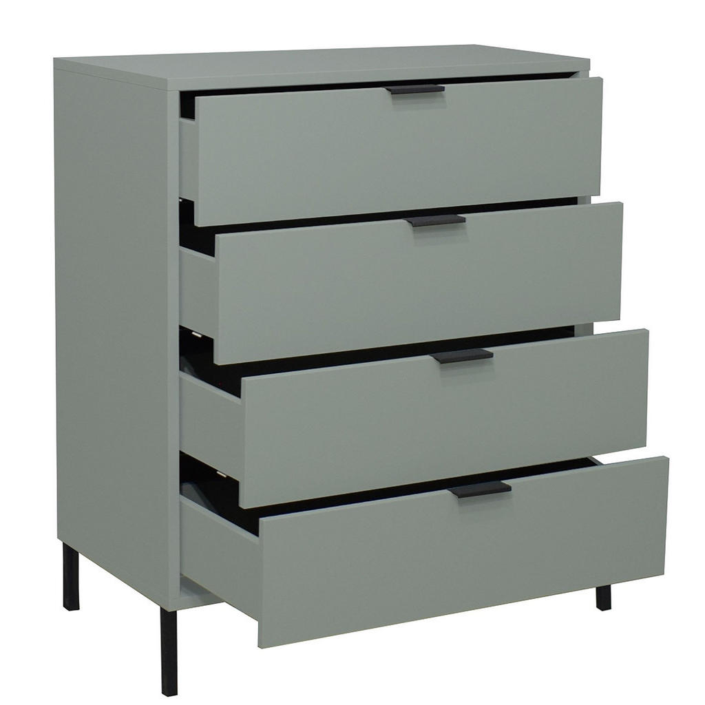 Thumbnail - 58aufmkessel Kommode, Grün, Holzwerkstoff, 81x102x45 cm, Wohnzimmer, Kommoden & Sideboards, Kommoden