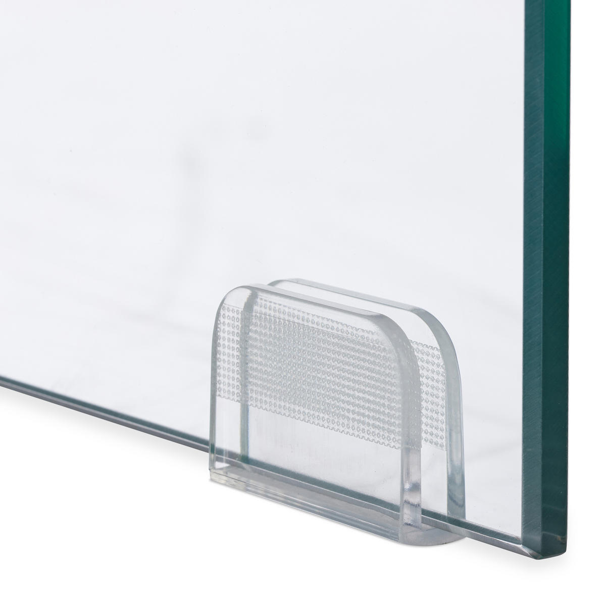 2XSATZTISCH - Multicolor, Glas/Holzwerkstoff (45/44.5/45cm) - Relaxdays