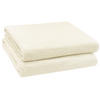 BADETUCH, 2er-Set, 100x150 cm, 100% Baumwolle, Braun - Creme, Textil (100/150cm) - Zollner