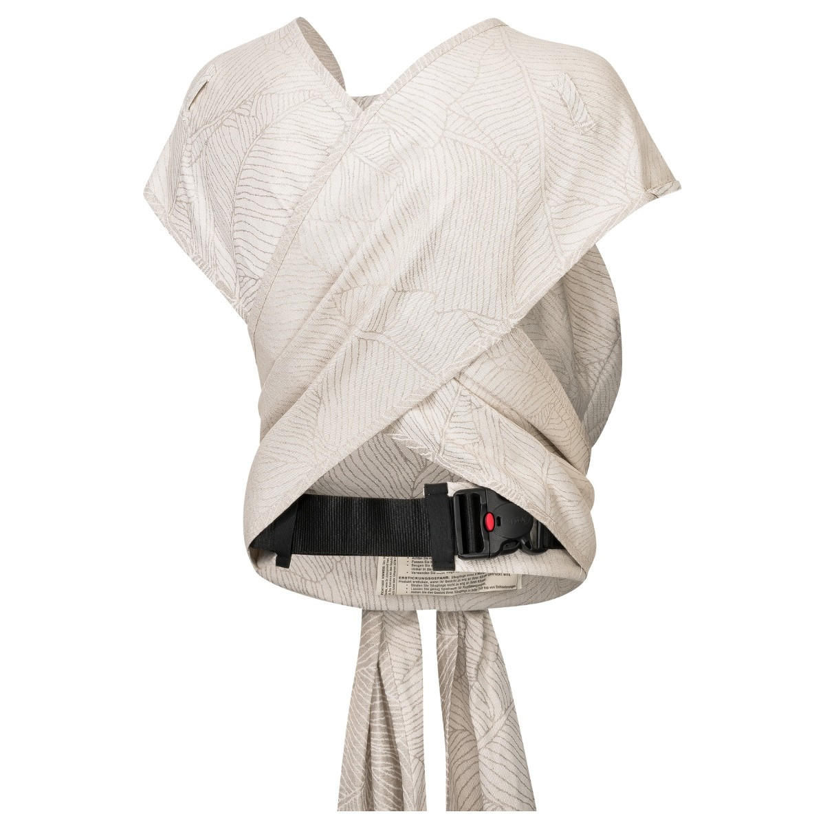 BABYTRAGE Hop-Tye Advanced - Sandfarben/Creme, Textil (26.5/7.2/38.5cm) - Hoppediz