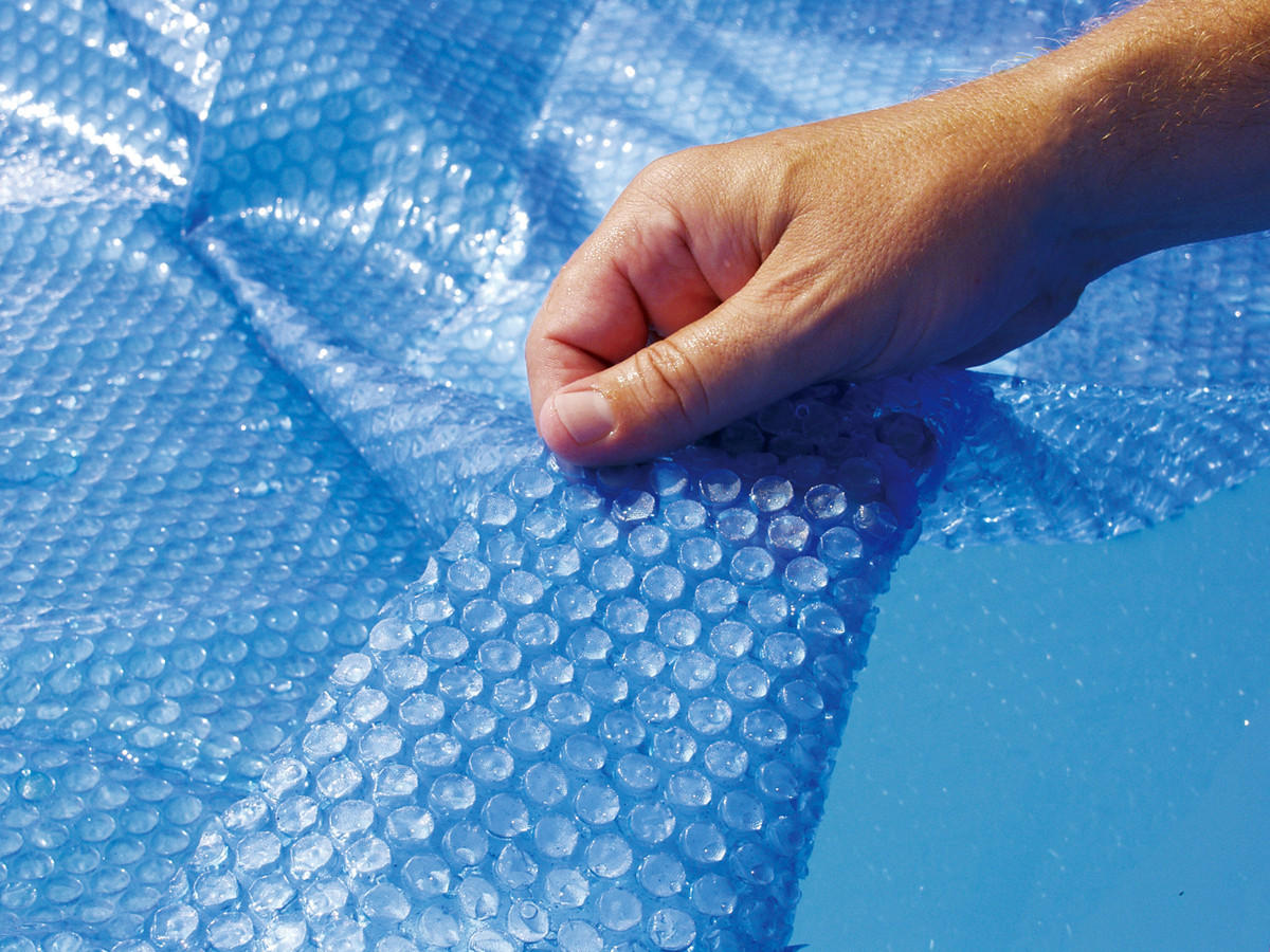 ABDECKPLANE FÜR SOMMER - Blau, Kunststoff (549/549cm) - Habitat Garten