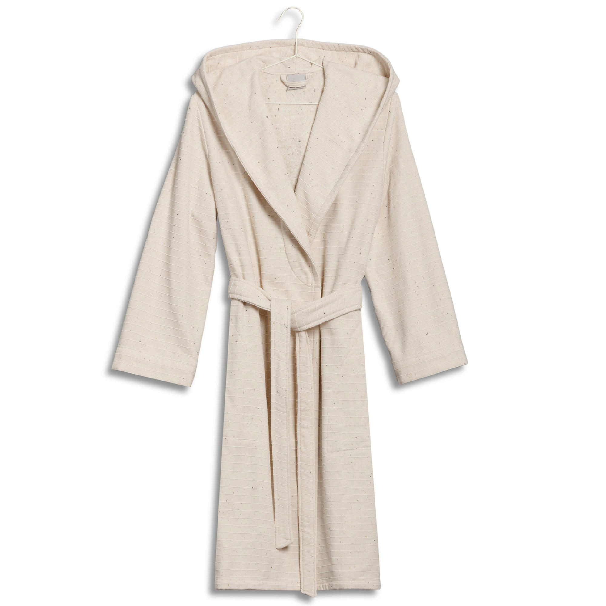 BADEMANTEL DAMEN KAPUZE CALM ESSENCE NATUR - 869 - Beige, Textil (Snull) - MÖVE