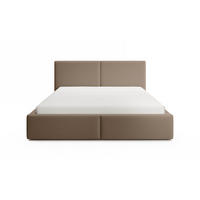 POLSTERBETT Toreira Slim 120x200 cm Brown - Braun, Holz/Textil (120/200cm) - Fedve