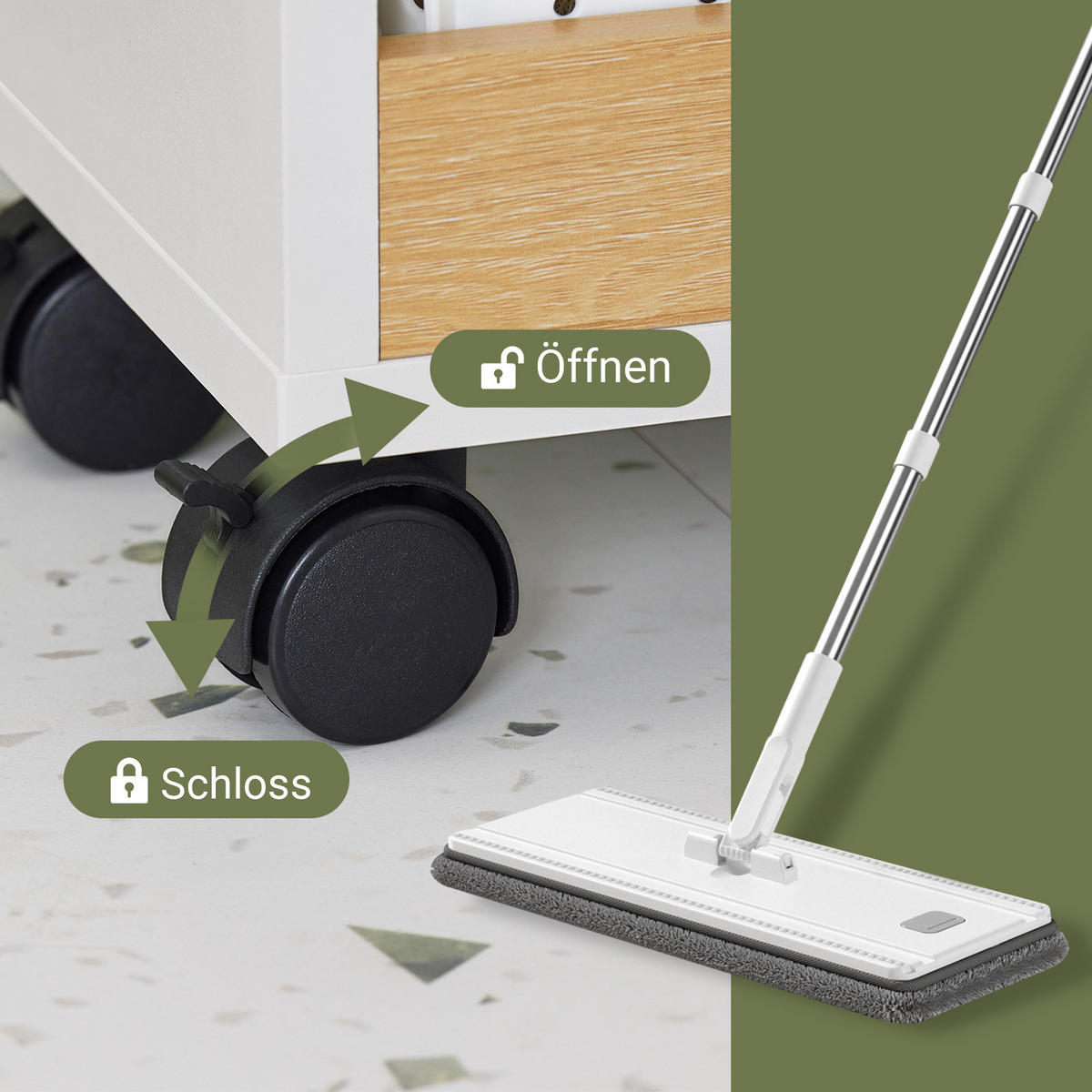 NISCHENREGAL Weiß - Weiß/Naturfarben, Holzwerkstoff (20/71/60cm) - SoBuy