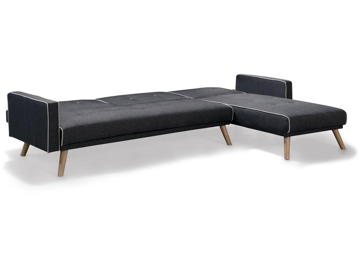 ECKSOFA jules Grau - Grau, Textil (148/275cm) - Habitat Garten