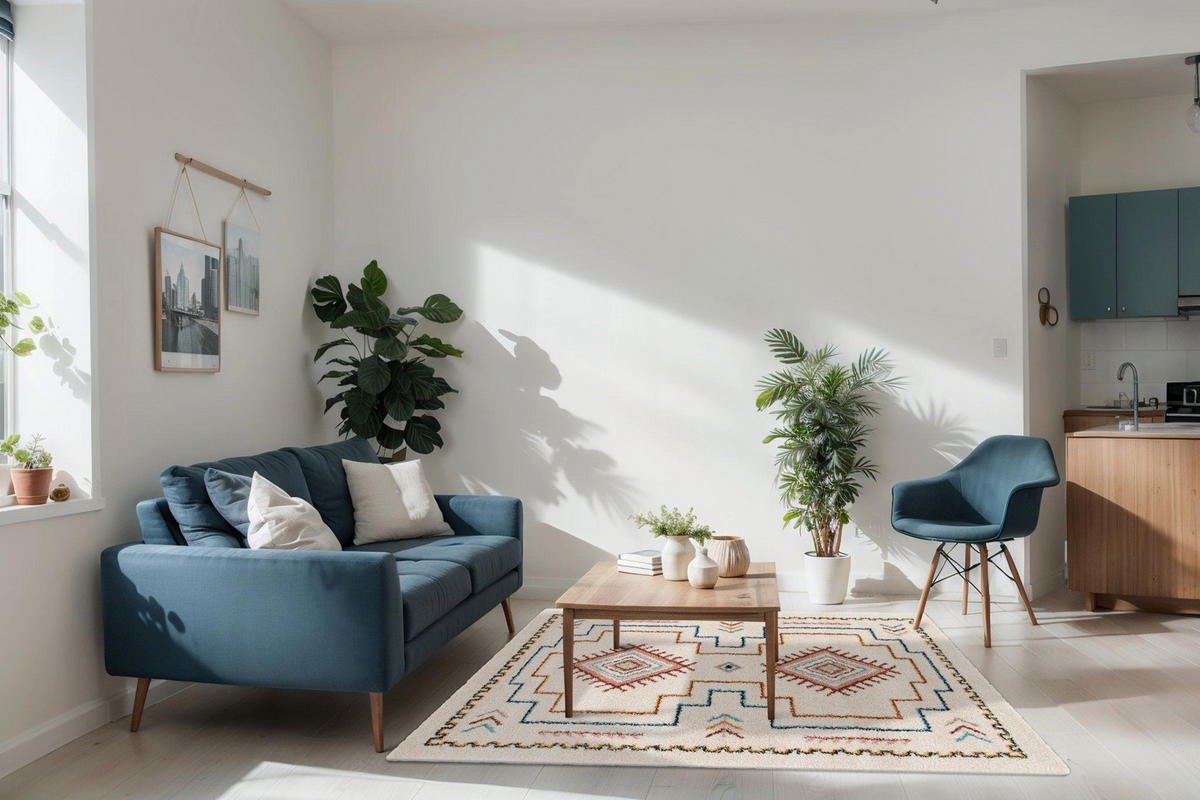 TEPPICH Shaggy weich voluminös mehrfarbig - Multicolor, Textil (160/230cm) - AFK Living