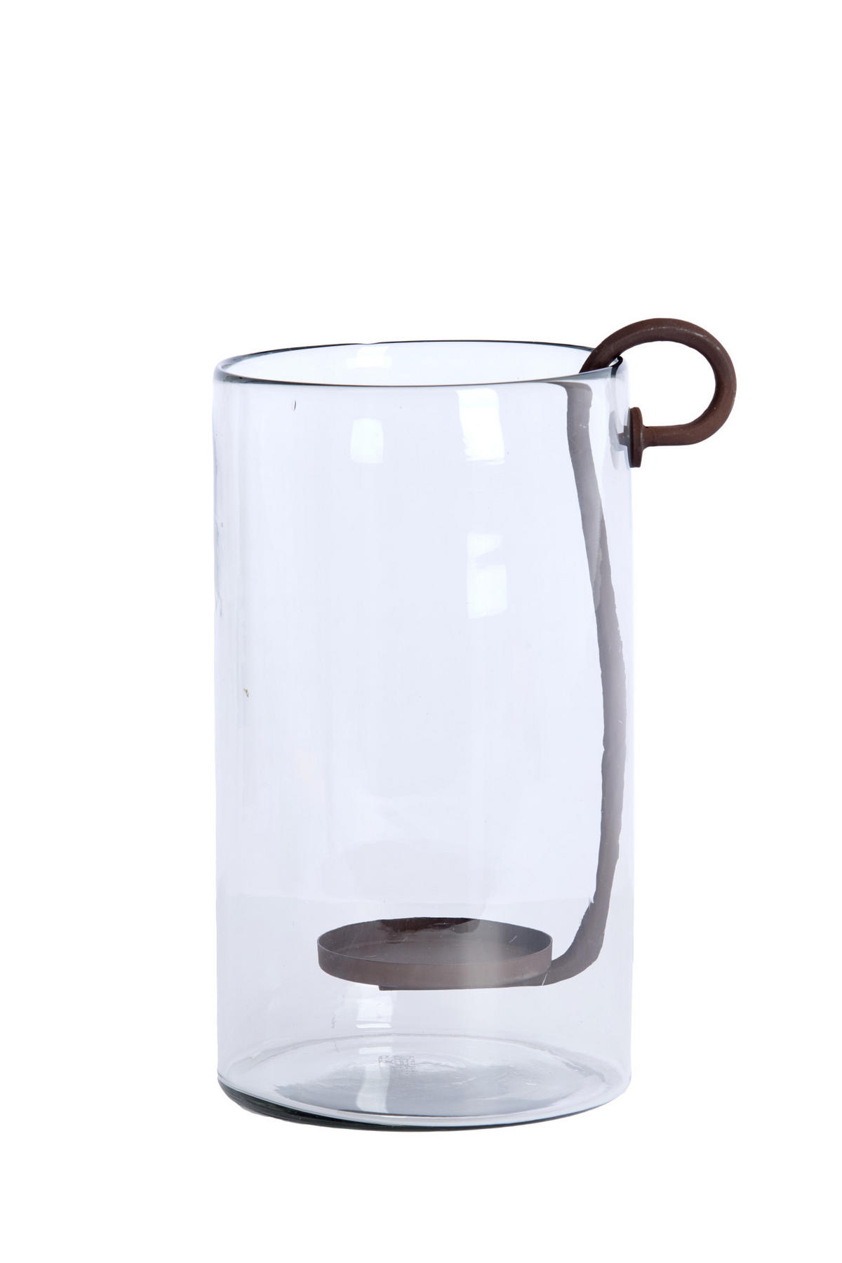 WINDLICHT Dolega Hell Ø23/33 cm - Dunkelbraun, Glas (18/33/23cm) - Light & Living