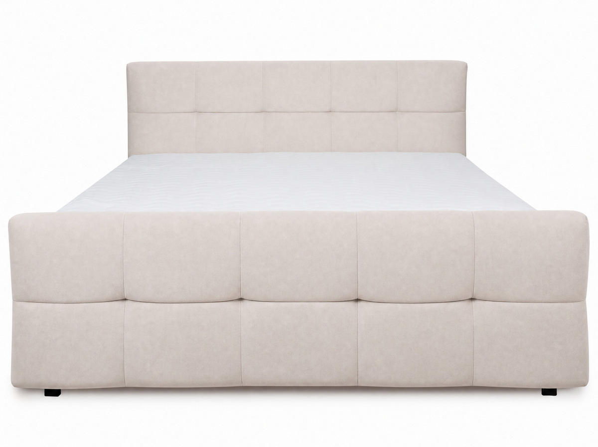 BOXBETT Modena 2 beige 160/200 cm - Beige, Textil (160/200cm) - wonello
