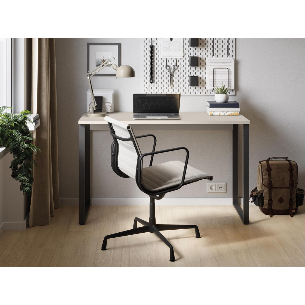 Thumbnail - Mirjan24 Schreibtisch, Kaschmir, Holzwerkstoff, Rechteckig,Rechteckig, 125x77x55 cm, Arbeitszimmer, Schreibtische, Bürot...