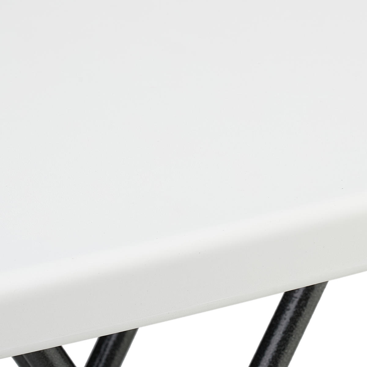CAMPINGTISCH - Weiß, Kunststoff/Metall (49/78/71cm) - Relaxdays