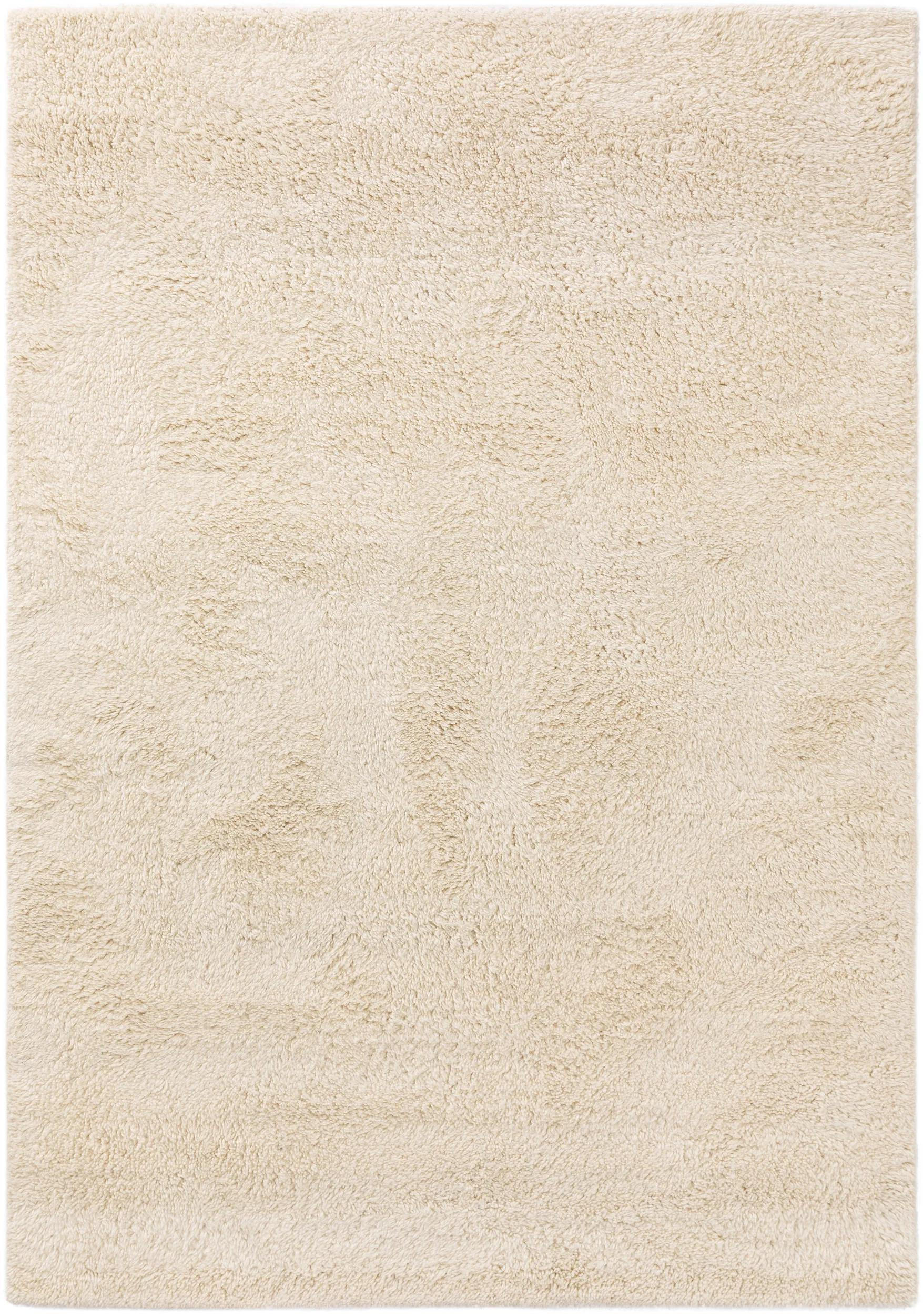 WOLLTEPPICH Berber Cream 120x170 cm - Creme, Naturmaterialien/Textil (120/170cm) - benuta Pure