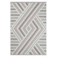 KURZFLOR-TEPPICH Lindo 7590 Beige 140x200 cm - Beige/Grau, Textil (140/200cm) - carpet city