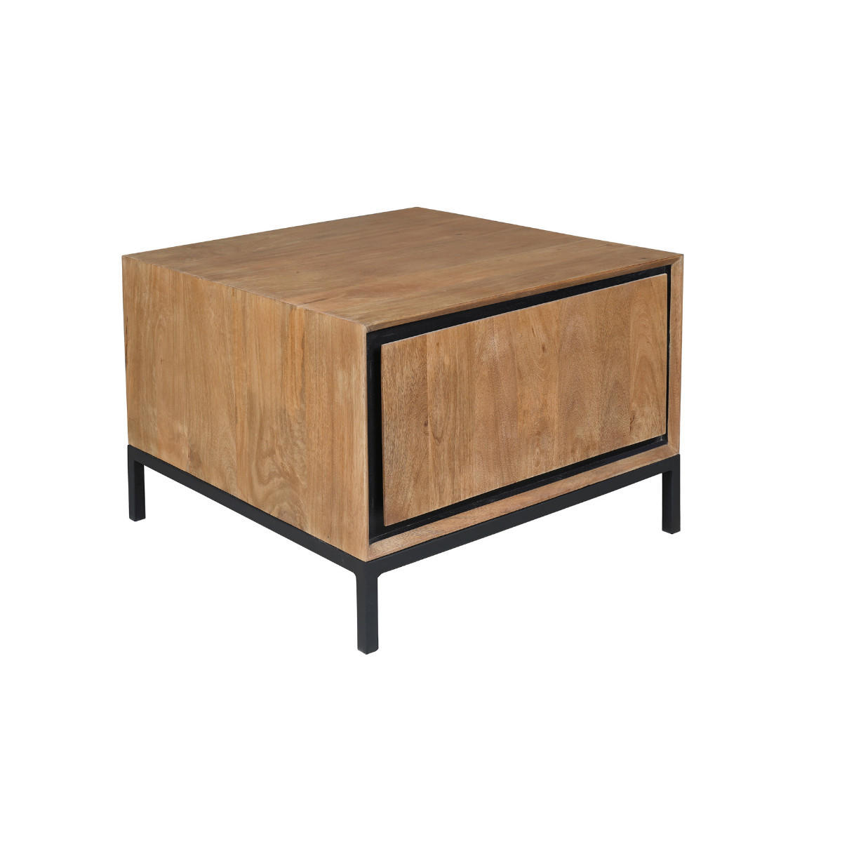 BEISTELLTISCH Hardwood Mangoholz 60 cm / 60 cm Natur - Naturfarben, Holz (60/60/40cm) - Villa Möbel