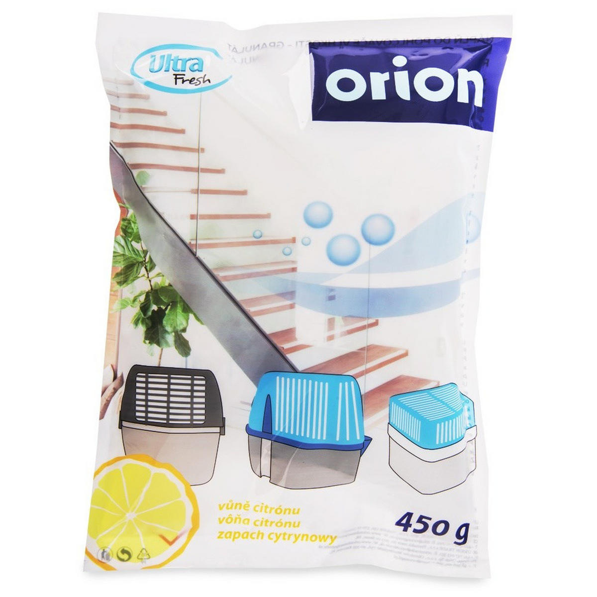 FEUCHTIGKEITSABSORBER-ERSATZ Zitronengranulat gelb - Gelb, Naturmaterialien (13/19/4cm) - Orion 