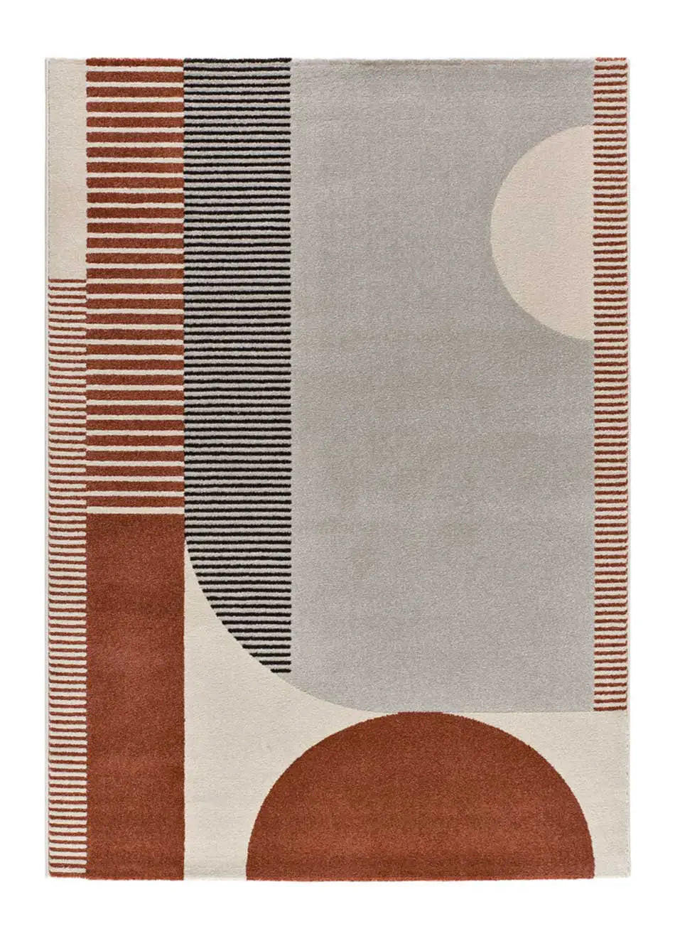 KURZFLORTEPPICH Kupfer / Beige Gaia 80/150 cm - Beige/Kupferfarben, Naturmaterialien/Textil (80/150cm) - Atticgo