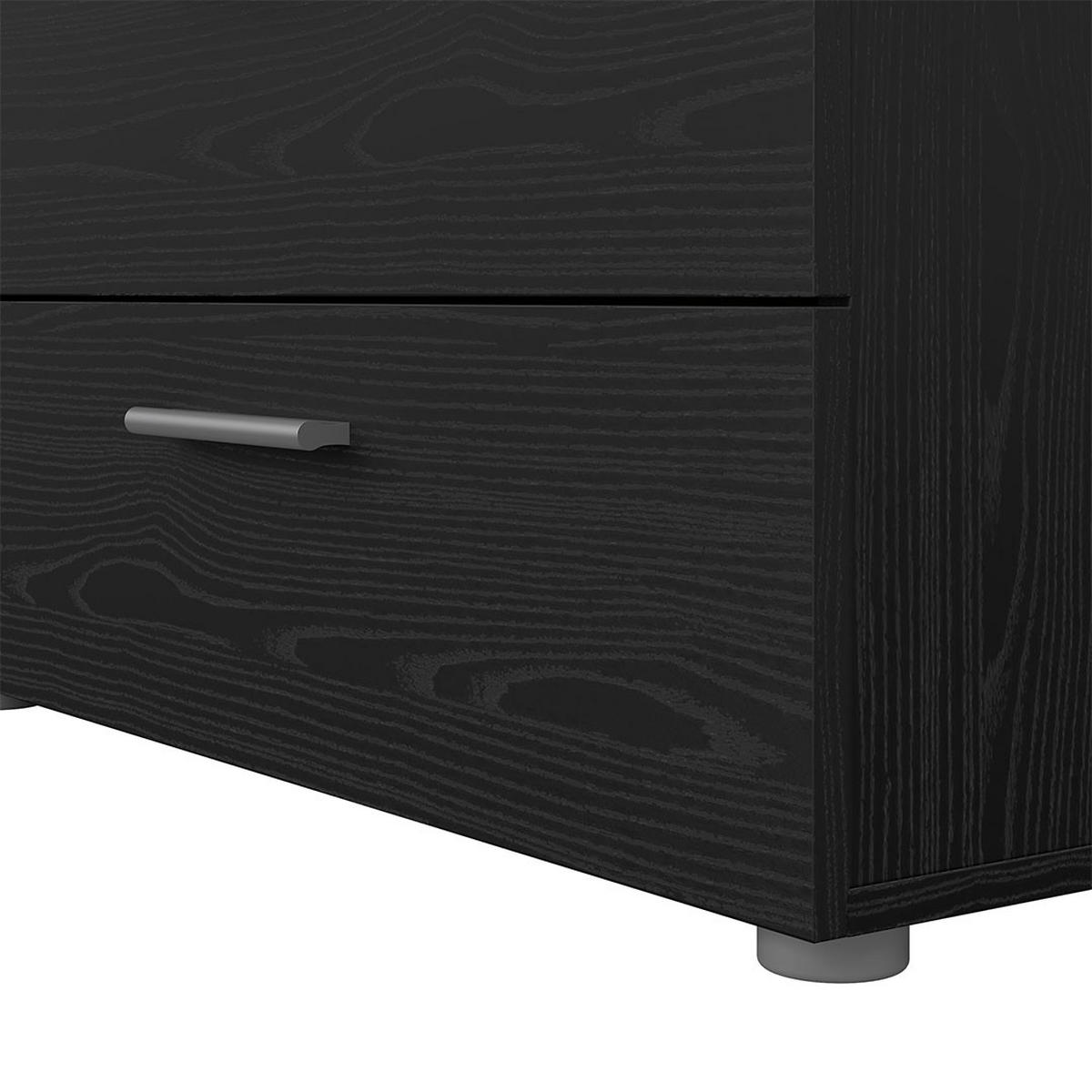 KOMMODE, Pepe, Schwarz, Holzwerkstoff, 140 x 40 x 82 cm - Schwarz, Holzwerkstoff (140/82/40cm) - ebuy24