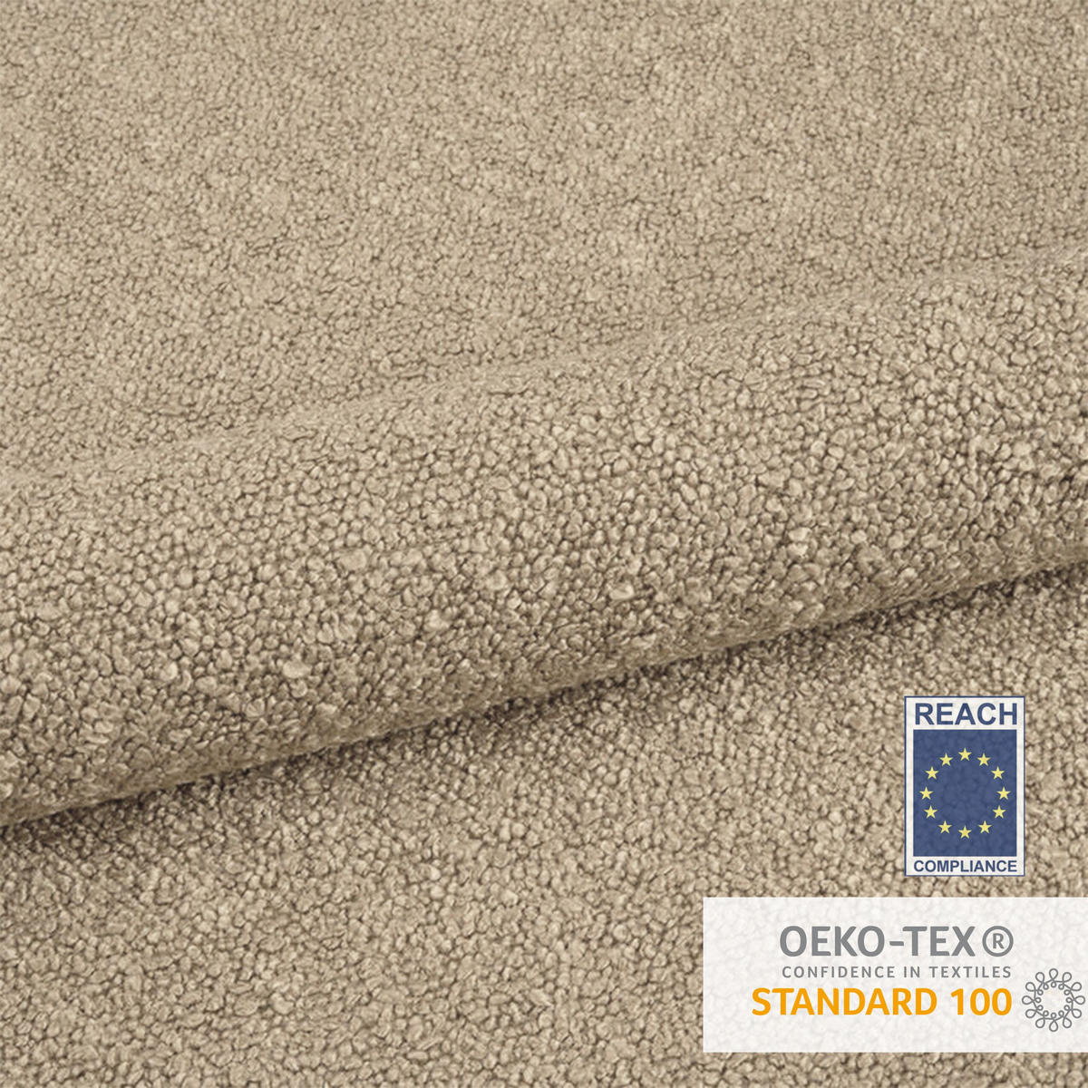 BOXBETT Organic Dunkelbeige 180/200 cm mit Bonellmatratze und Topper - Beige/Schwarz, Holz/Holzwerkstoff (180/200cm) - Maison de Reve