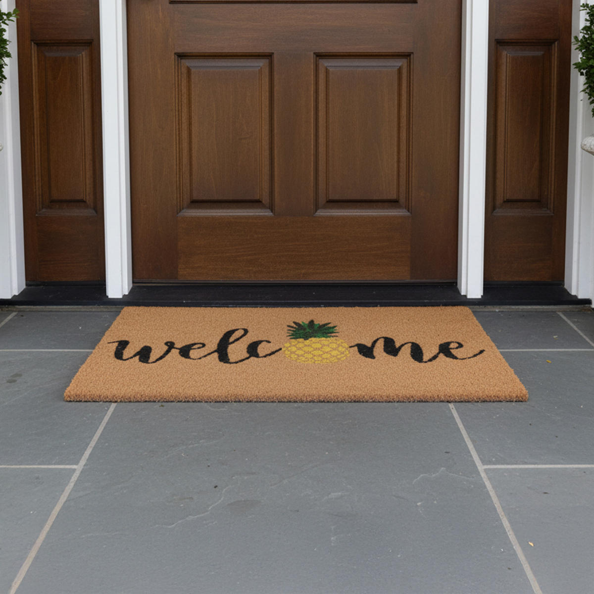 FUSSMATTE - Multicolor, Kunststoff/Textil (60/40cm) - Relaxdays