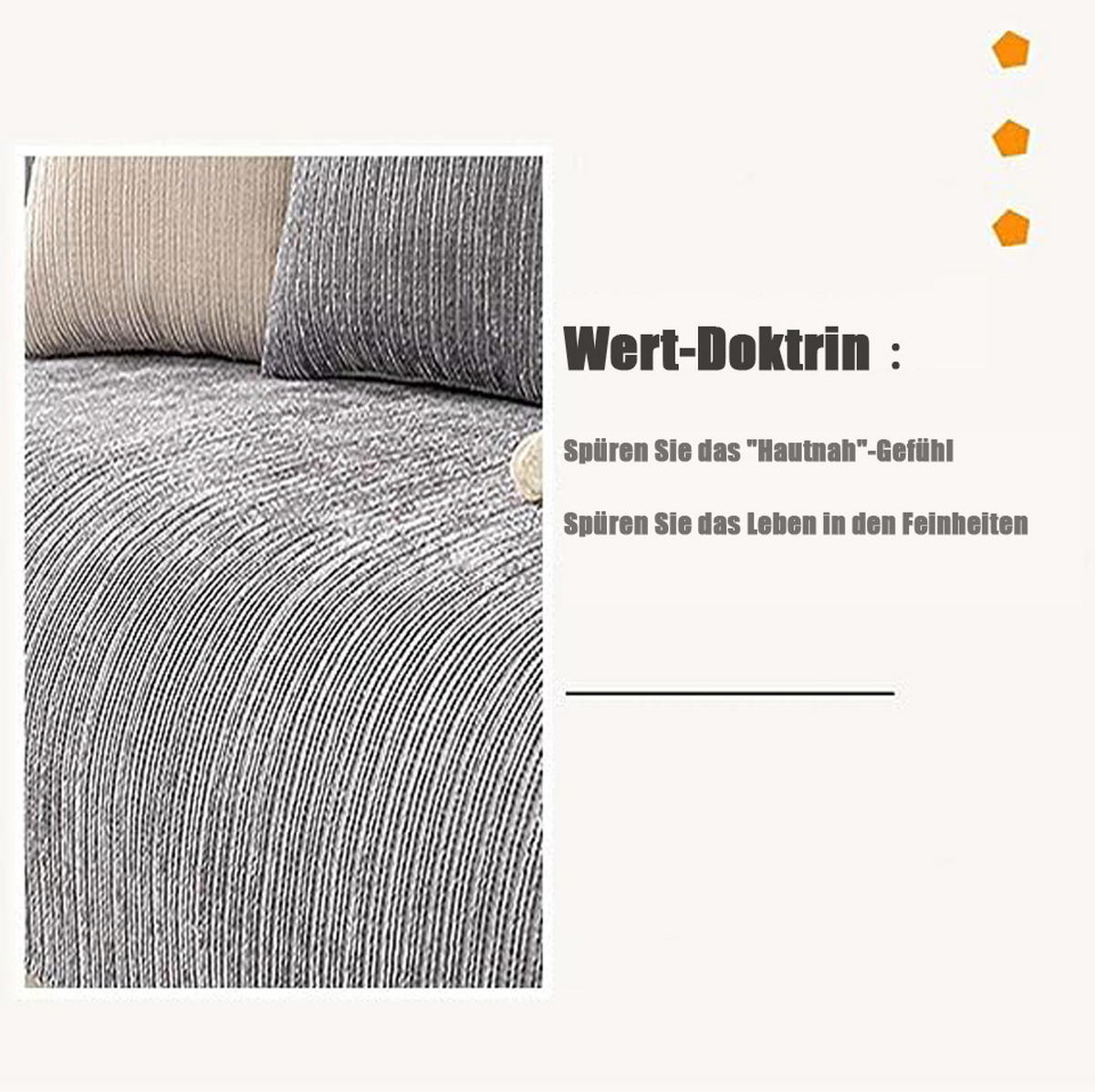 SOFADECKE Rutschfeste Chenille-Stoff, Grau, 1 Stück - Grau, Textil (70/210cm) - Kaket