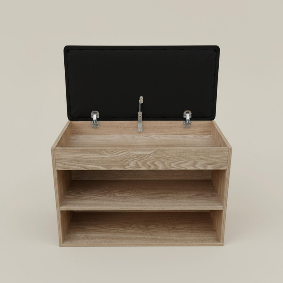 SCHUHREGAL Vault 60/30/47 cm - Braun, Holzwerkstoff (30/47/60cm) - BOXIMO