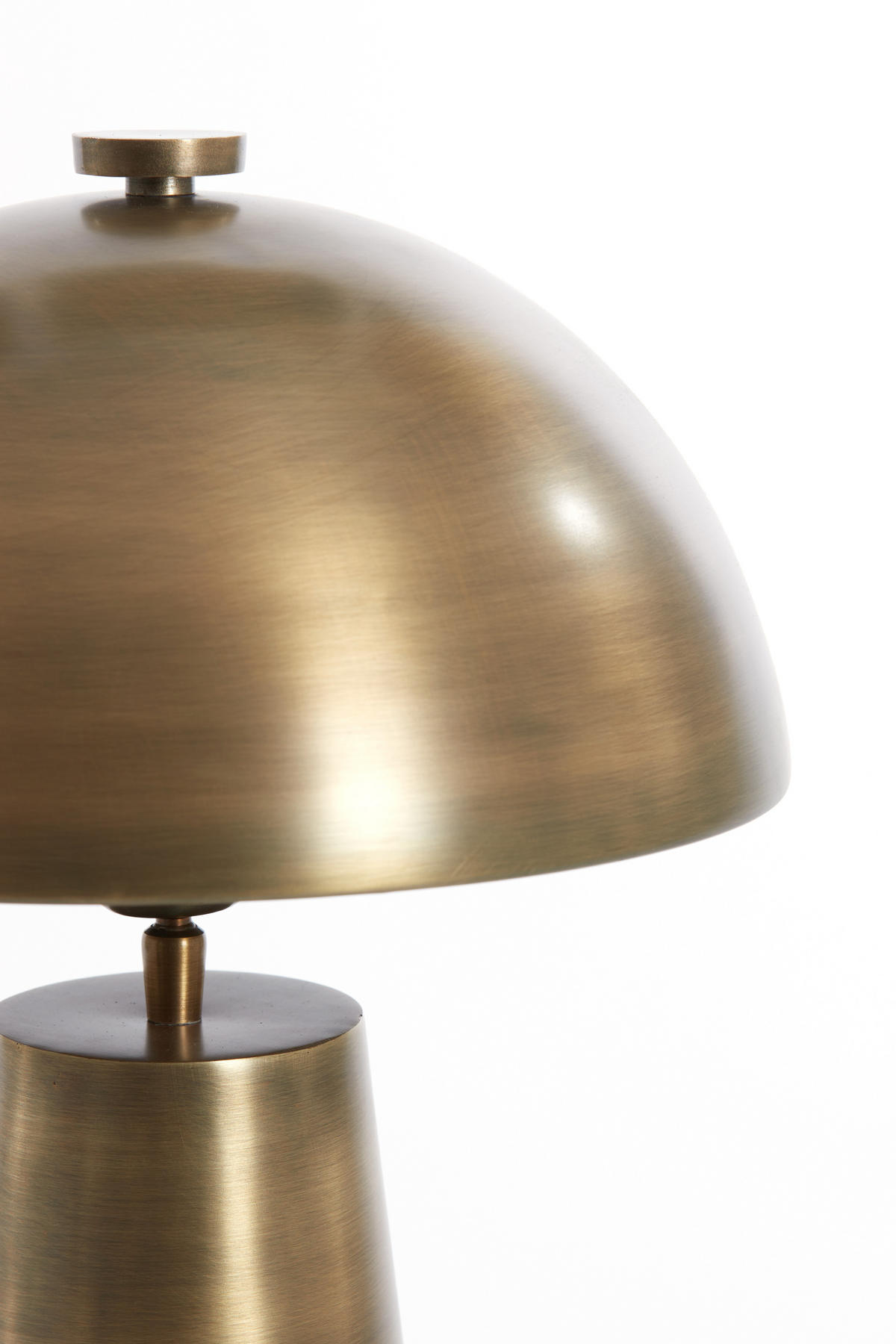 TISCHLAMPE Dita Bronze Ø31/52 cm - Bronzefarben, Metall (31/31/52cm) - Light & Living