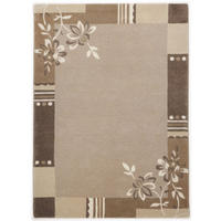 TUFTTEPPICH Napura 90x160 cm - Beige, Textil (90/160cm) - THEKO