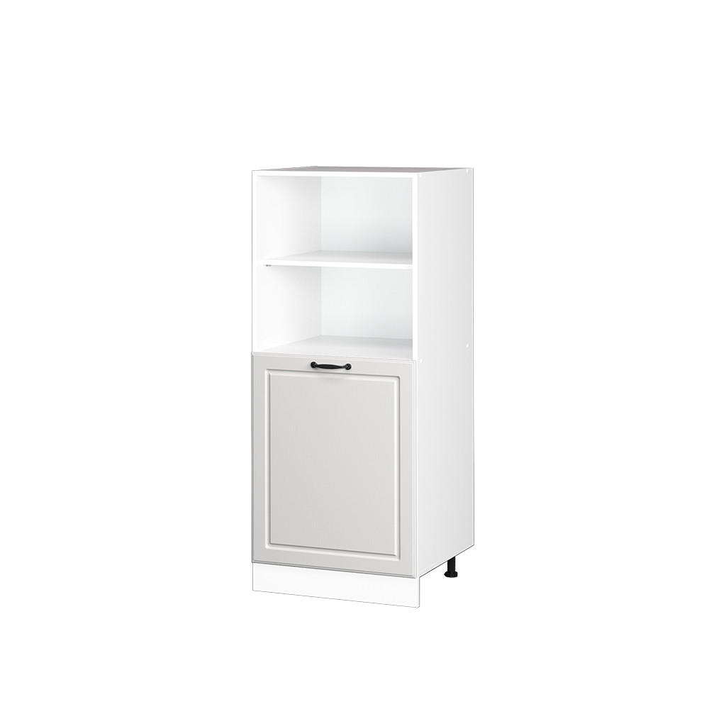 HERDUMBAUSCHRANK R-Line Weiß Landhaus 60 cm - Weiß, Holzwerkstoff (60/143/57cm) - Vicco