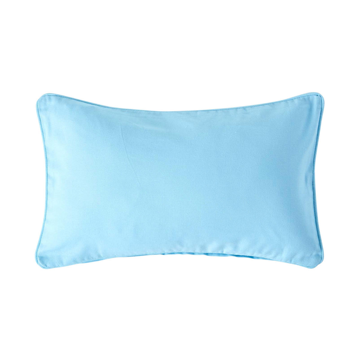 KISSENHÜLLE hellblau 30/50 cm, 100% Baumwolle - Hellblau, Textil (30/50cm) - Homescapes