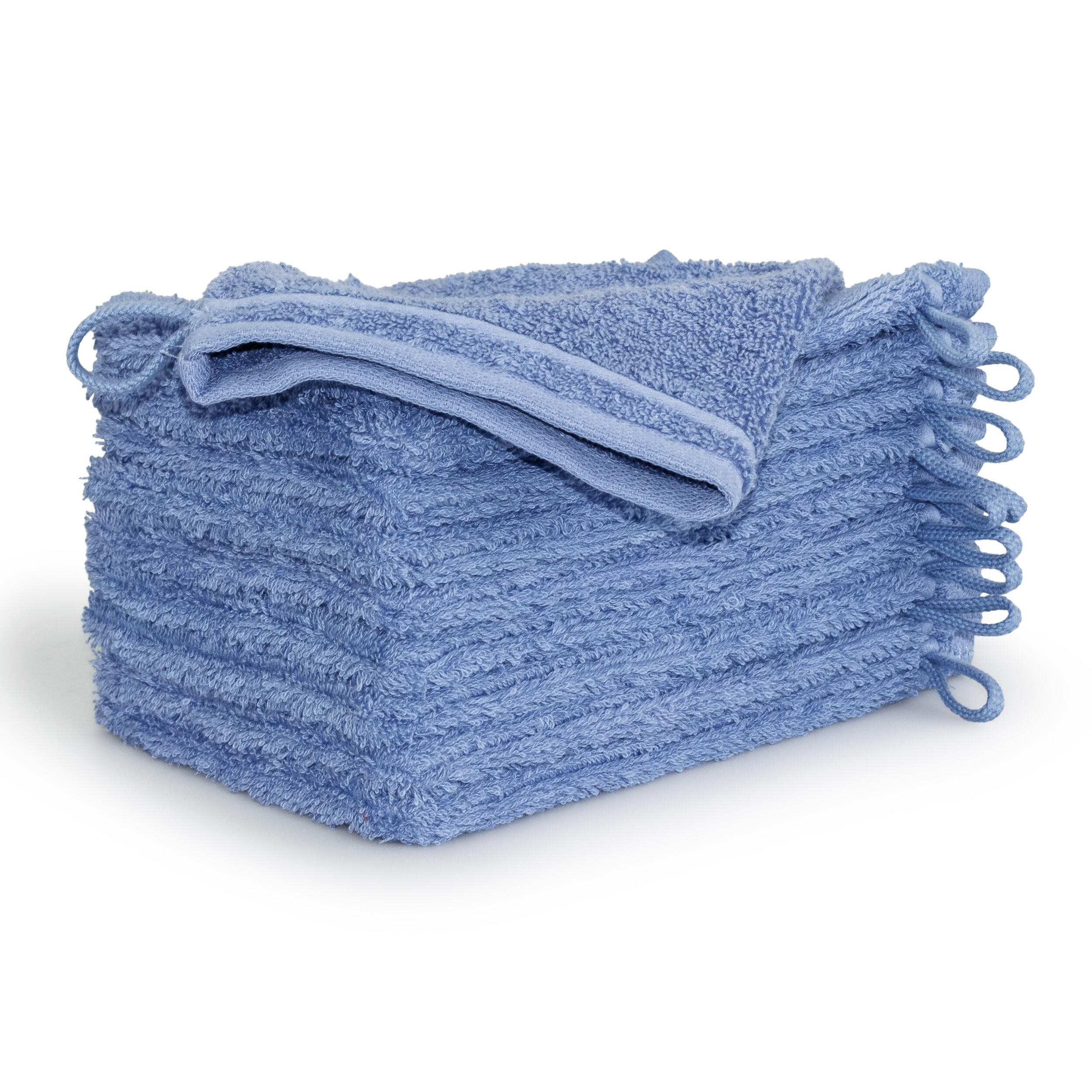 WASCHHANDSCHUHSET NEW CLASSIC 10-TLG - Hellblau, Textil (15/20cm) - MÖVE