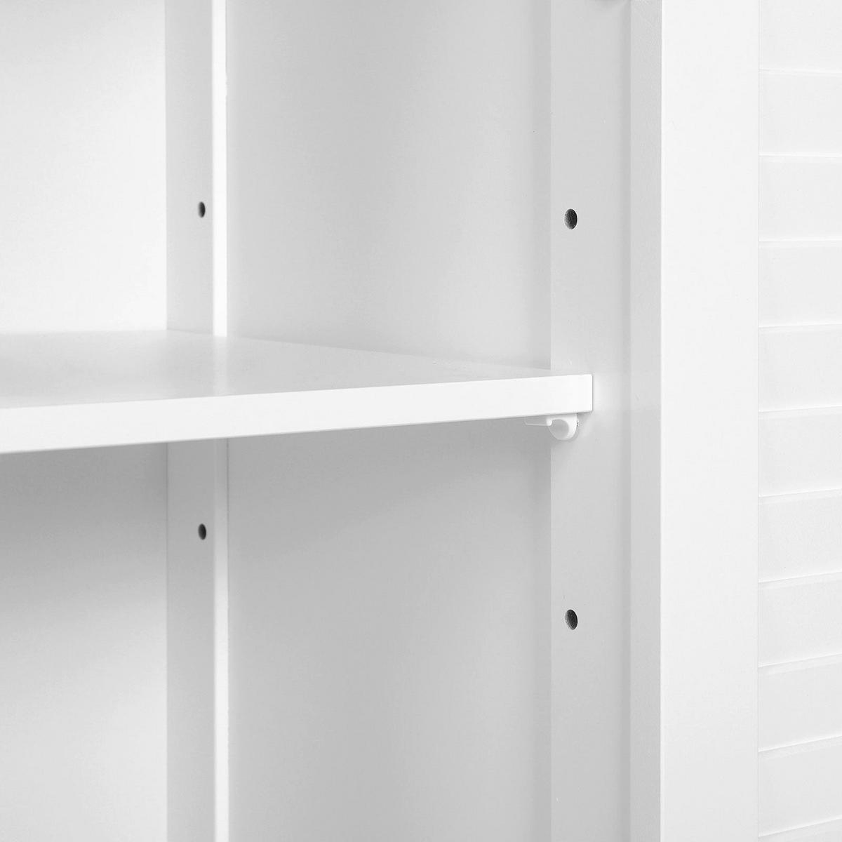 WASCHBECKENUNTERSCHRANK - Weiß, Holzwerkstoff (30/60/60cm) - Hansiro