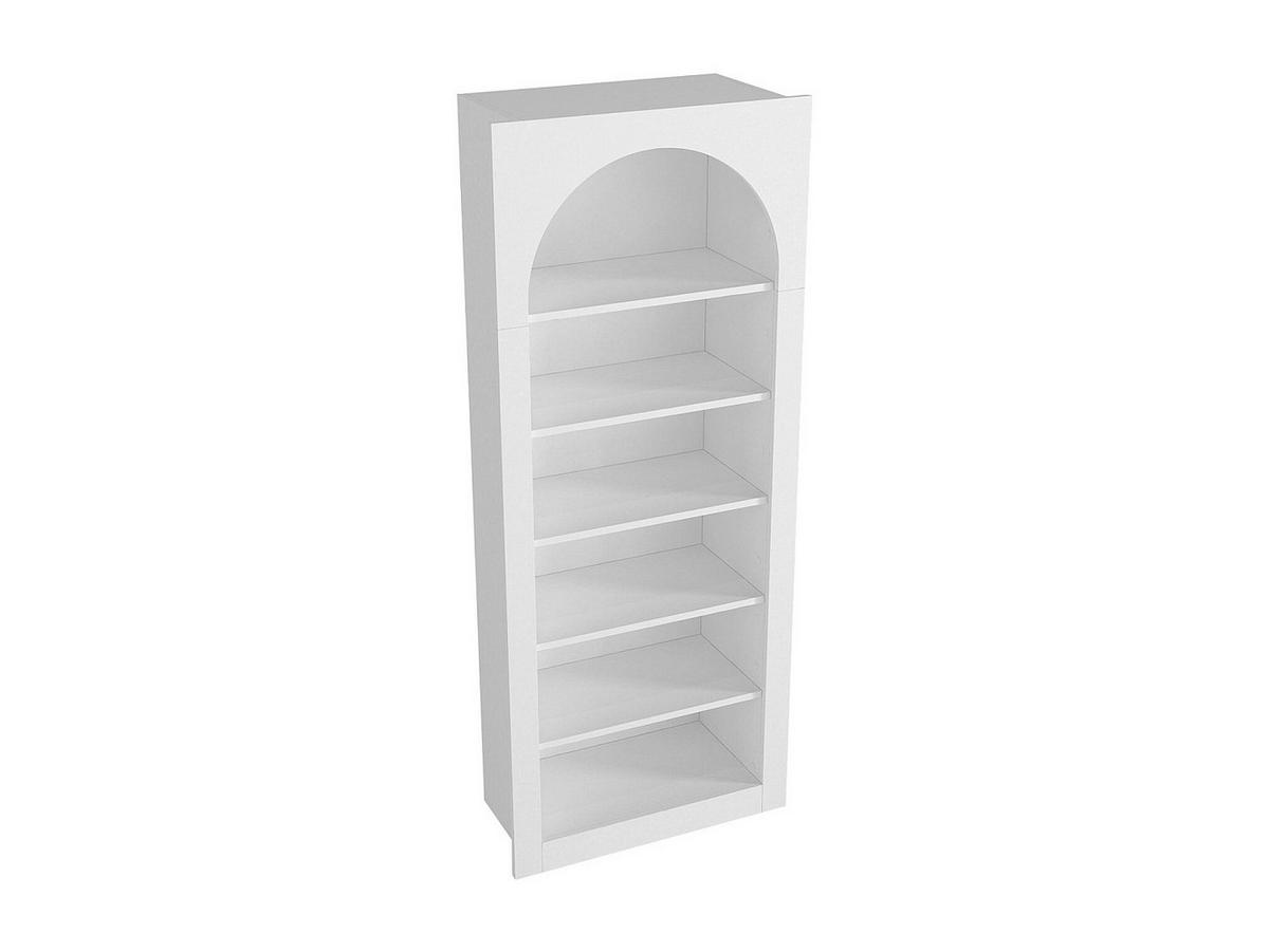 BÜCHERREGAL - 74 cmcm x 35 cmcm - Holz, Platte - Weiß - CYMORA - Weiß, Holz (74/180/35cm) - Vente-Unique