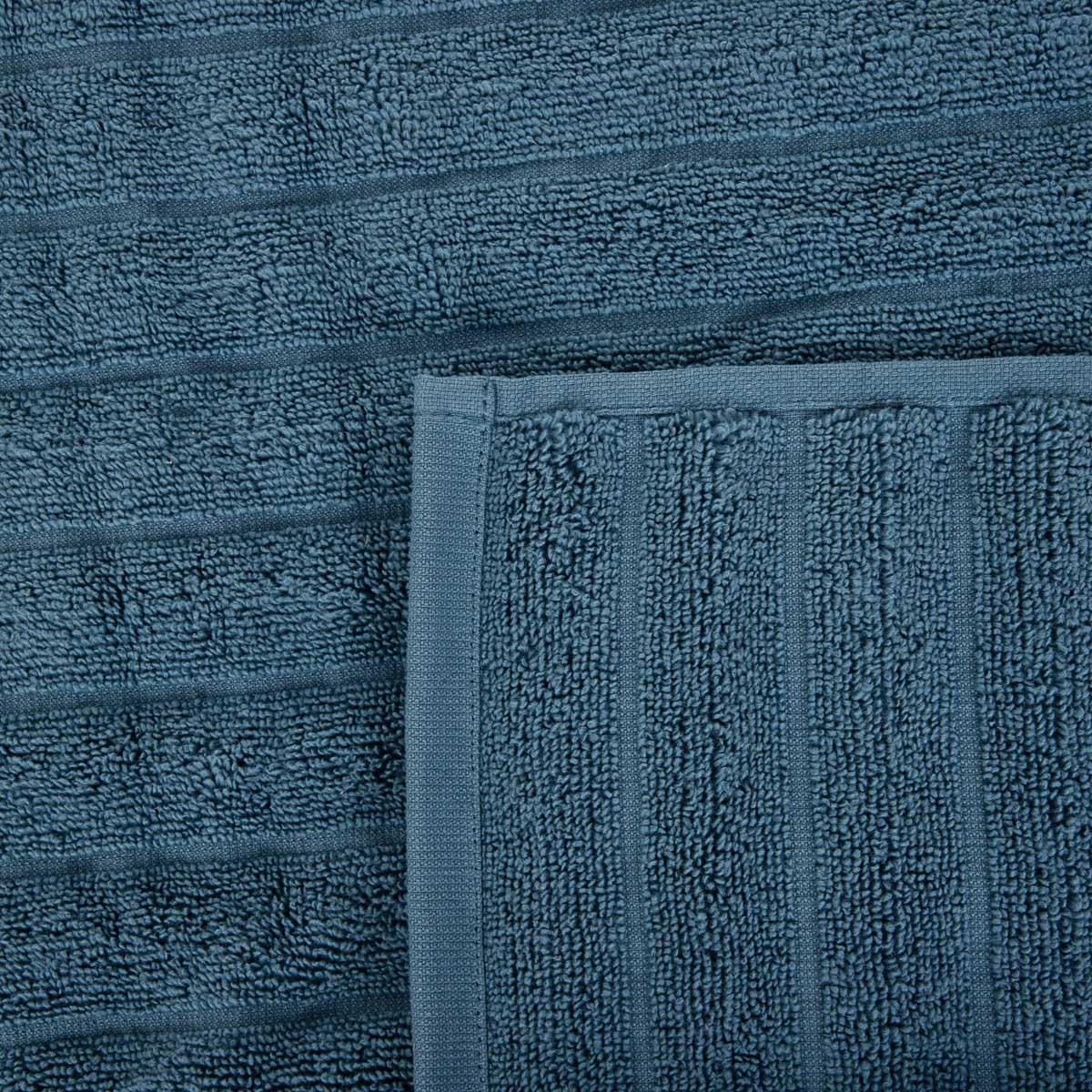 BADETUCH Astri blau 70/130 cm - Blau, Textil (70/130cm) - Homla