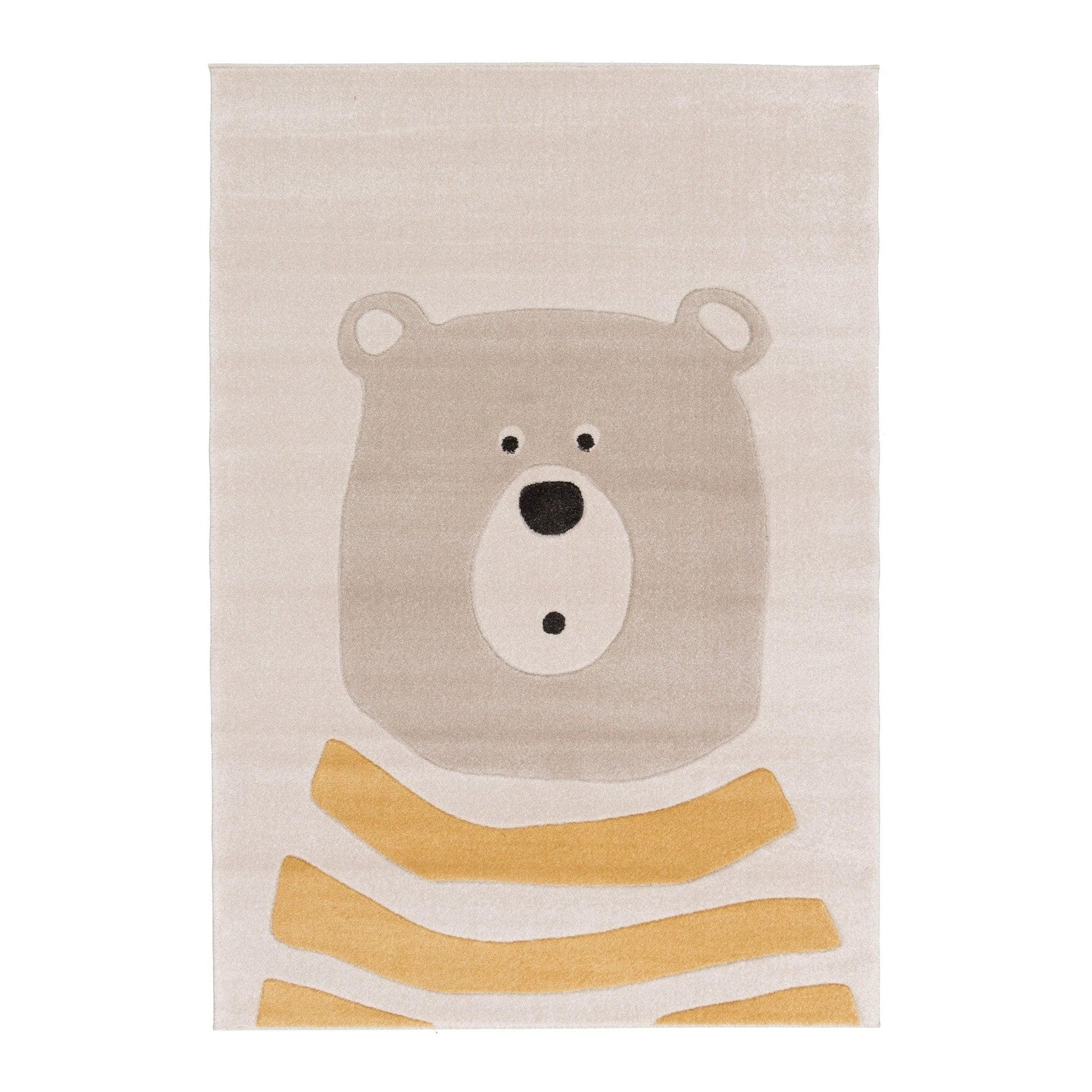 KINDERTEPPICH weich gelb - Gelb, Textil (120/170cm) - AFK Living