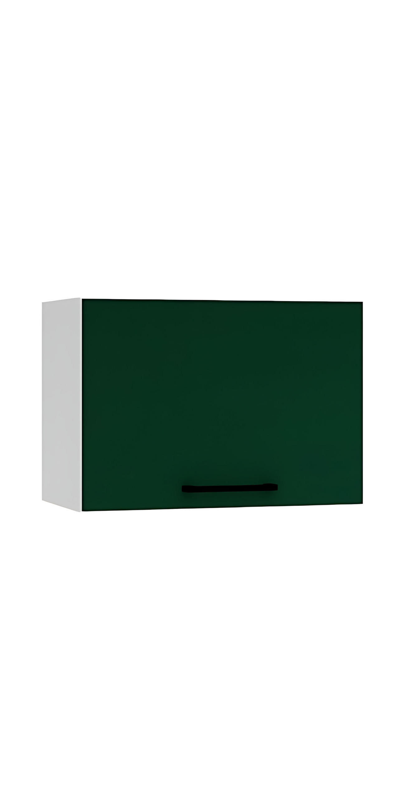 HÄNGESCHRANK W50OKGR - Morvex - Kompakte Wandgestaltung - Dunkelgrün, Holz/Metall (50/36/30cm) - ROYAL24_MARKT
