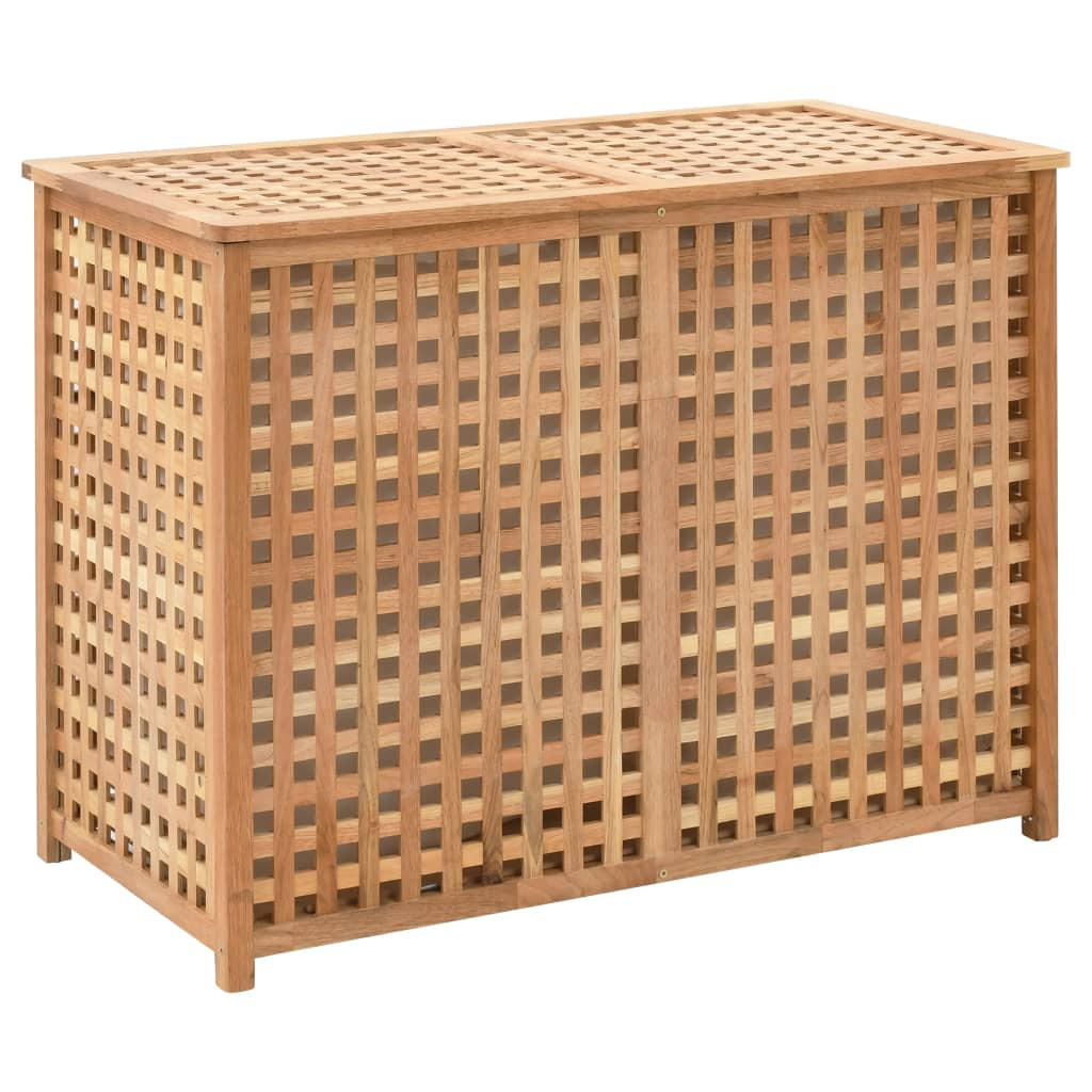 vidaXL Wäschetruhe Braun 46x67x87.5 cm
