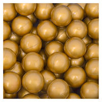BÄLLEBAD-BÄLLE 50 Stück, Goldfarben, 5.5 cm - Goldfarben, Kunststoff (5.5/5.5/5.5cm) - Littletom