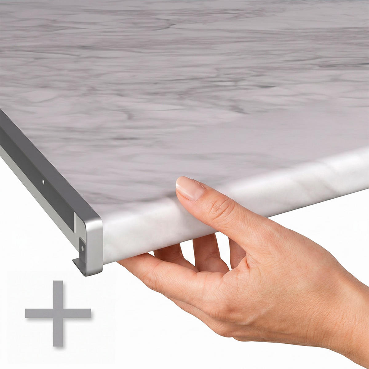 LEKÁRENSKÁ SKRINKA Fame-Line, Antracit vysoký lesk/antracitová, 20 cm, AP Marble - antracitová/čierna s vysokým leskom, kompozitné drevo (20/82/60cm) - Vicco