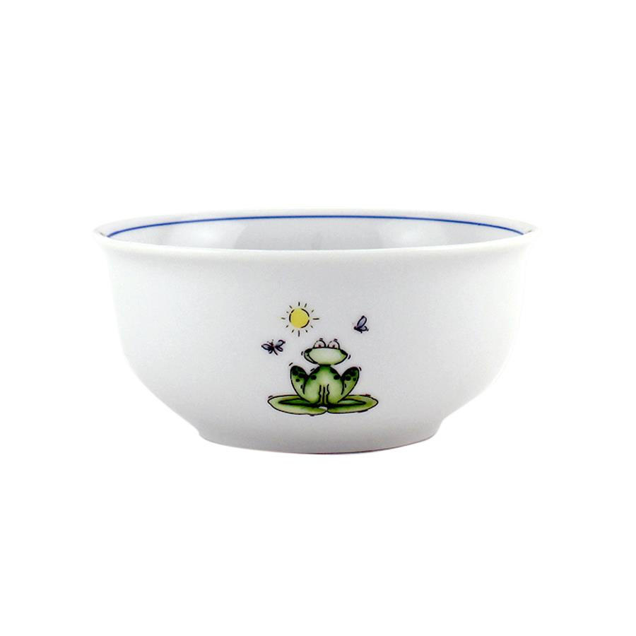 MÜSLISCHALE 0,50 l Frosch - Multicolor, Keramik (13.5/6.5/13.5cm) - Eschenbach