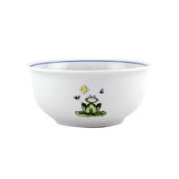 MÜSLISCHALE 0,50 l Frosch - Multicolor, Keramik (13.5/6.5/13.5cm) - Eschenbach
