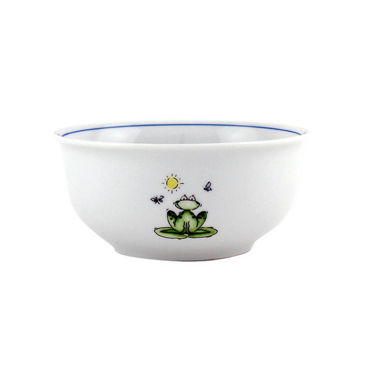 MÜSLISCHALE 0,50 l Frosch - Multicolor, Keramik (13.5/6.5/13.5cm) - Eschenbach