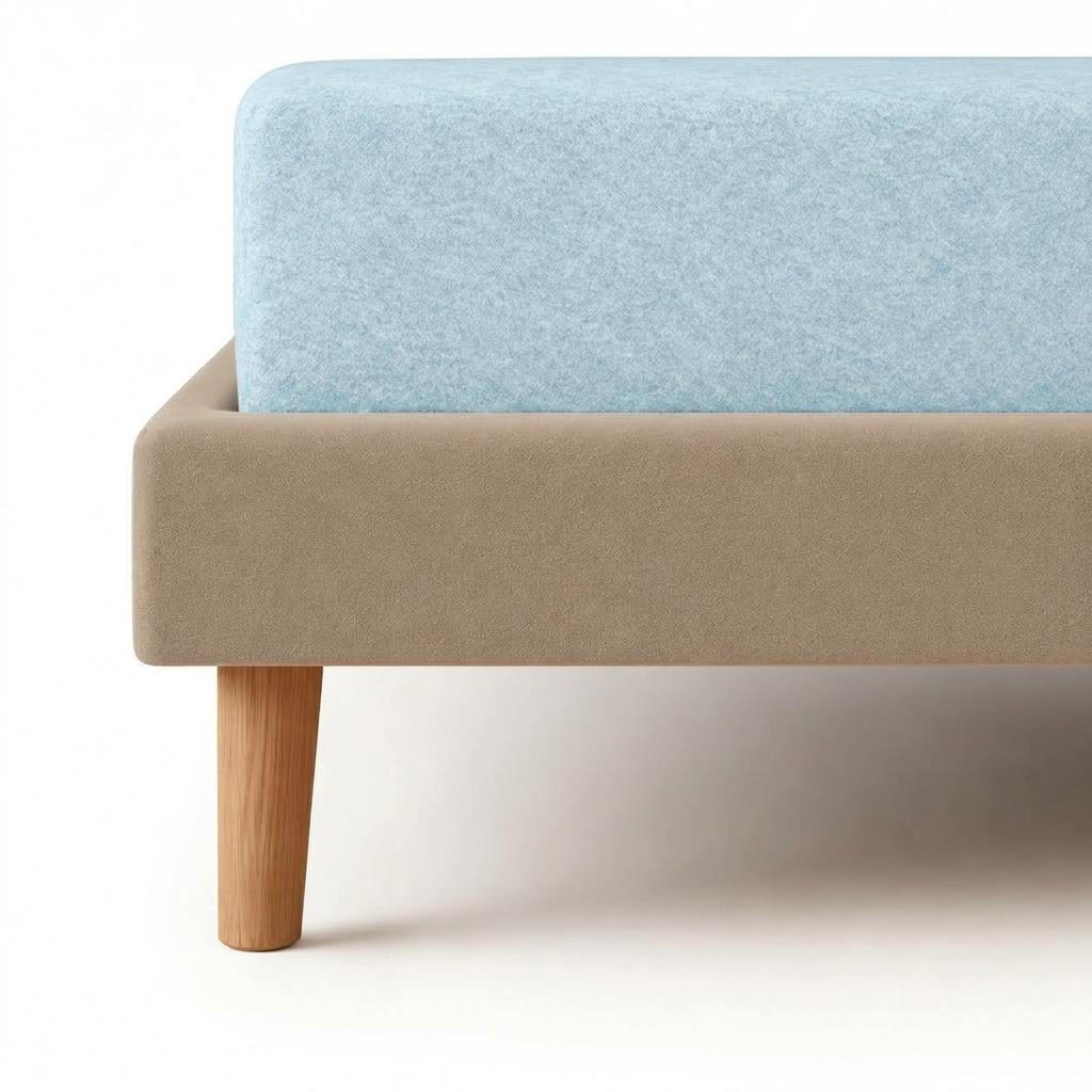 BIBER-SPANNBETTLAKEN 140x200 - 160x200 cm Made in Germany! Warme Winter Flanell Bettlaken aus 100% Baumwolle, Spannbetttuch Hellblau - Hellblau, Textil (140/200cm) - Carpe Sonno