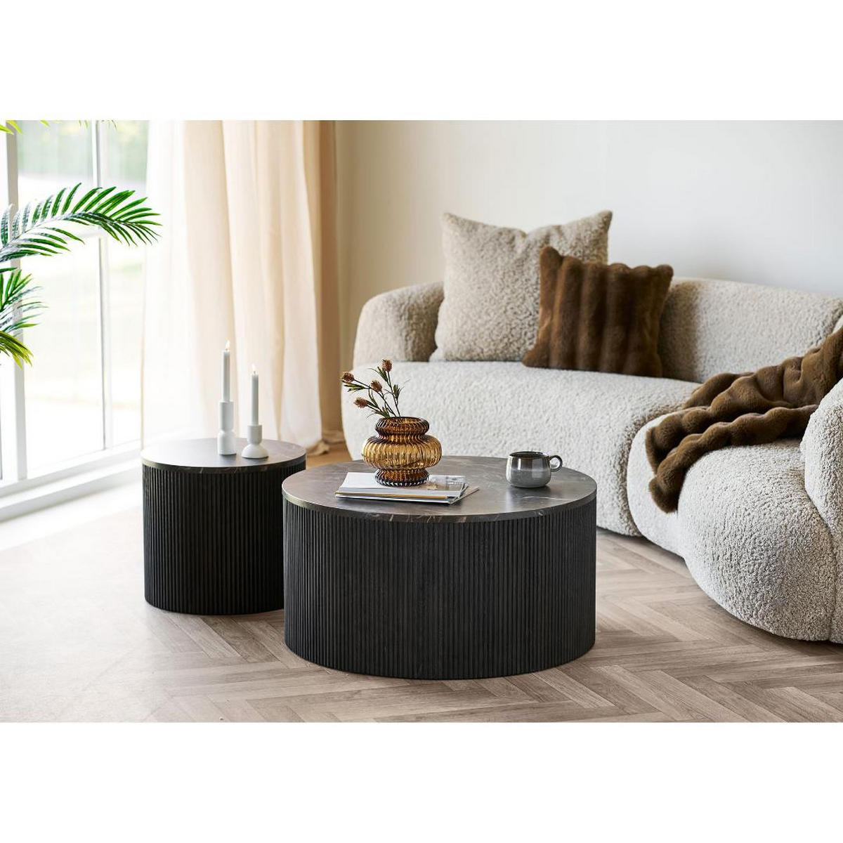 COUCHTISCH Ida Braun 80/80/40 cm - Braun, Holzwerkstoff (80/80/40cm) - ebuy24