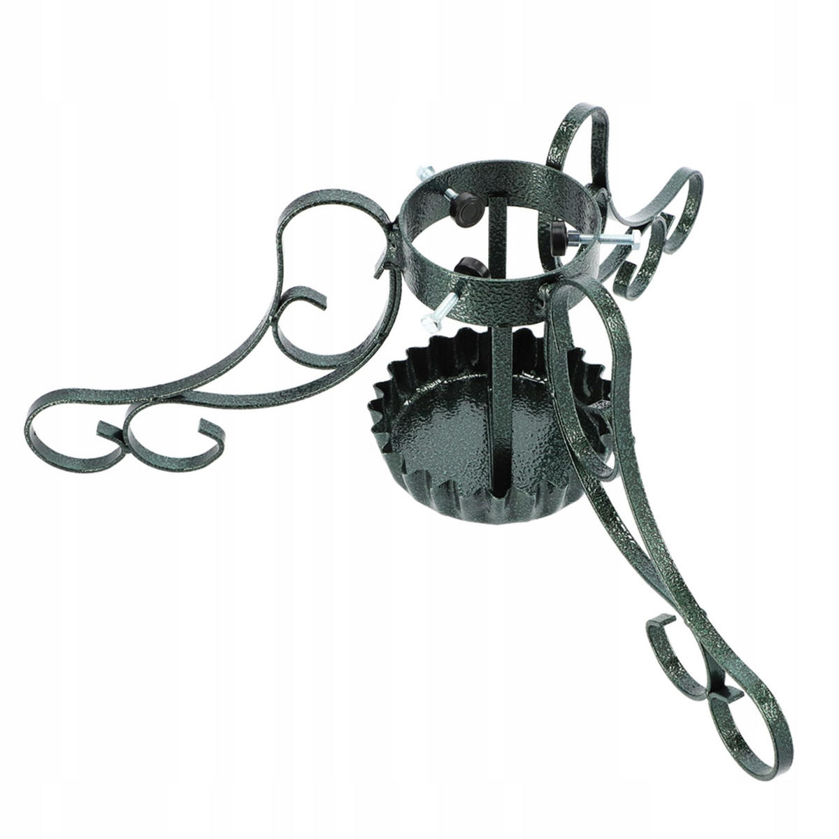 CHRISTBAUMSTÄNDER Stahl 60cm grün - Grün, Metall (26.3cm) - KADAX