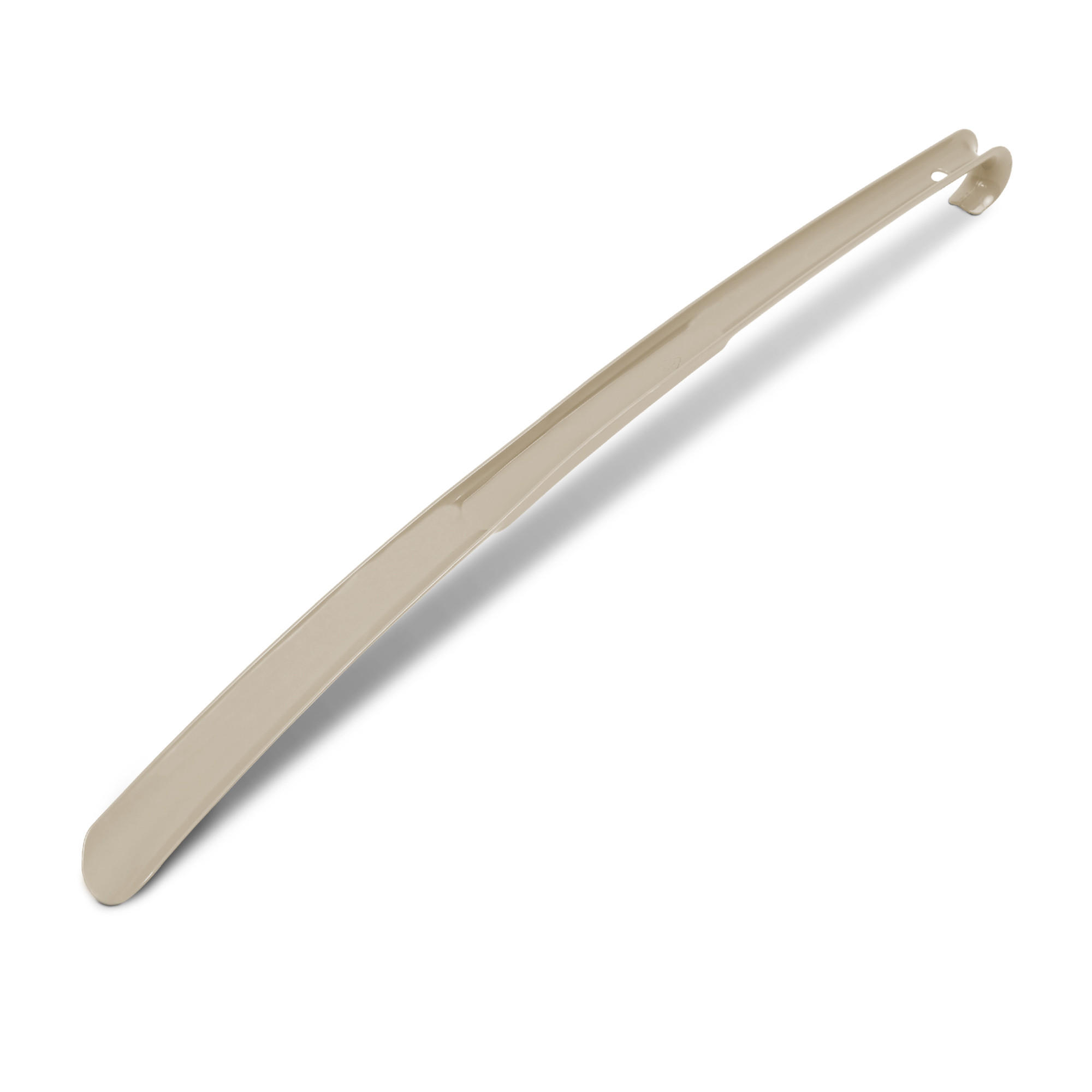 SCHUHLÖFFEL Kunststoff Beige 64 cm - Beige, Kunststoff (4/1/64cm) - ProHome