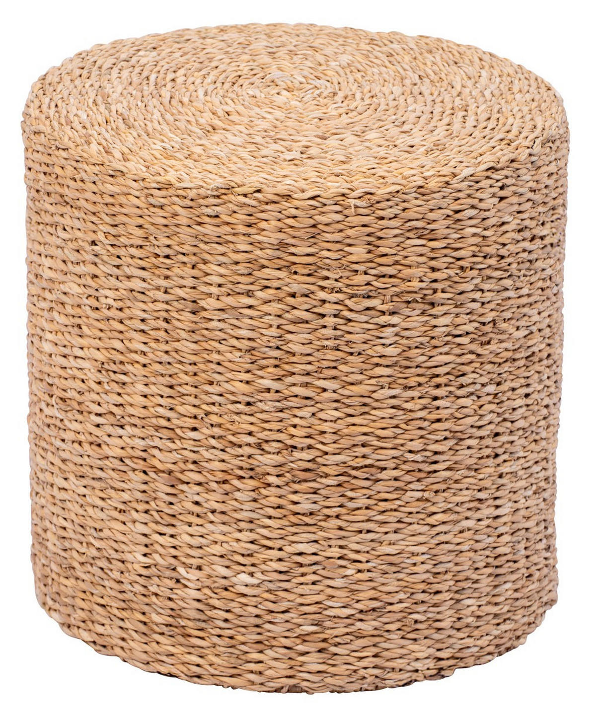POUF Jute Braun - Braun, Textil (40/40/40cm) - Nordlys